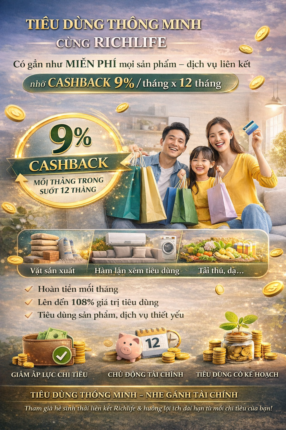 TIÊU DÙNG THÔNG MINH CÙNG RICHLIFE